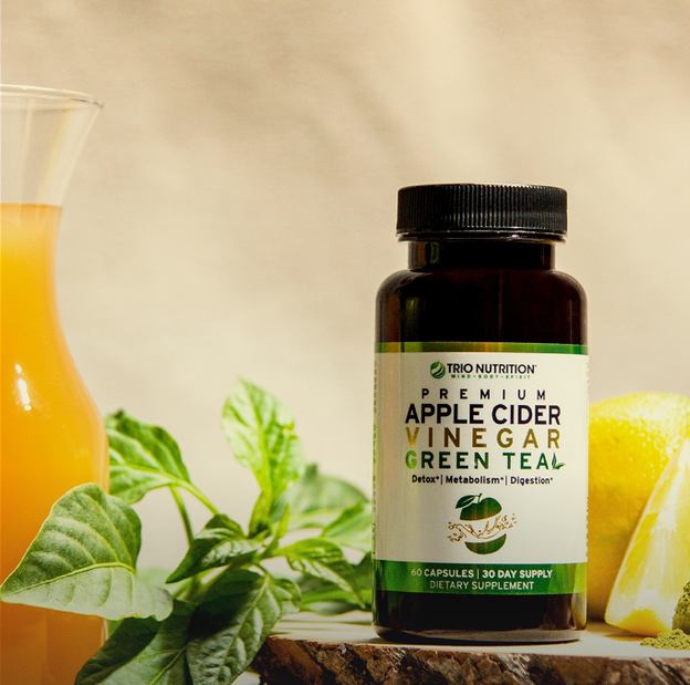 Organic Green Tea and Apple Cider Vinegar: A Powerful Health Duo | Trio Nutrition