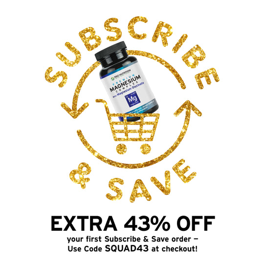 Premium Magnesium Complex Capsules by Trio Nutrition 90 Day Supply